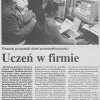 Uczeń w firmie, Głos Koszaliński, 11 marca 2005 roku