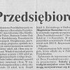 Dzień Przedsiębiorczości, Głos Koszaliński, 18 stycznia 2005 roku