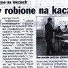 Interesy robione na kaczkach, Gazeta Olsztyńska, 3 grudnia 2004 roku