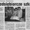 Przedsiębiorcze szkoły, Słowo Ludu, 9/10 października 2004 roku