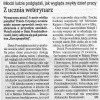 Z ucznia weterynarz, Rzeczpospolita, 1 października 2004 roku