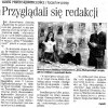Przyglądali się redakcji, Głos Wielkopolski, 28 kwietnia 2004 roku