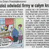 Młodzież odwiedzi firmy w całym kraju, Tygodnik Angora, 29 lutego 2004 roku