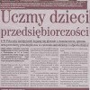 Uczmy dzieci przedsiębiorczości, Super Express, 11 lutego 2005 roku