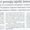 Gimnazjaliści poznają techniki inwestowania, Biznes Trójmiejski, 30 października 2005 roku