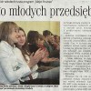 Abecadło młodych przedsiębiorców, Głos Wielkopolski, 27 października 2005 roku