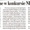 Podkarpackie szkoły świetne w konkursie NBP, Gazeta Wyborcza, 17 listopada 2006r.