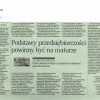 Rzeczpospolita Podstawy przedsiębiorczości powinny być na maturze