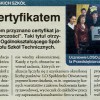 07.05.08 Gazeta Ostrowska Szkoły z certyfikatem