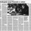 Jak atrakcyjnie uczyć finansów, Rzeczpospolita, 27 września 2006r.