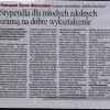 17.10.07 ŻW Stypendia dla młodych zdolnych szansą na dobre wykształcenie