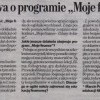 Rozmowa o programie Moje Finanse - Gazeta Wyborcza z 2 stycznia 2007 r.