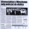 GW Katowice Gimnazjaliści z Myszkowa jadą walczyć do stolicy