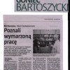 Poznali wymarzoną pracę - Goniec Bartoszycki z 23-29 marca 2007 r.