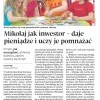 06.12.11 Gazeta Prawna Mikołaj jak inwestor - daje pieniądze i uczy je poznawać
