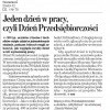 23.03.12 Gazeta Wyborcza Jeden dzień w pracy, czyli Dzień Przedsiębiorczości