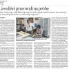 27.03.12 Gazeta Wyborcza Licealiści pracowali na próbę