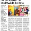 24.04.2013 Gazeta Olsztyńska Gniotek otowrzył im drzwi do biznesu
