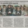 02.05.2013 Gazeta Giżycka Młodzież z II LO poznała różne zawody
