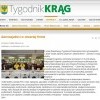 08.12.2013 Tygodnikkrag.pl Gimnazjaliści w otwartej firmie