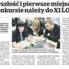 21.01.2014 Polska Głos Wielkoposlki Przyszłość i pierwsze miejsce w konkursie należy do XI LO