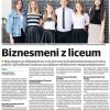 22.05.2015 Nowiny: Biznesmeni z liceum